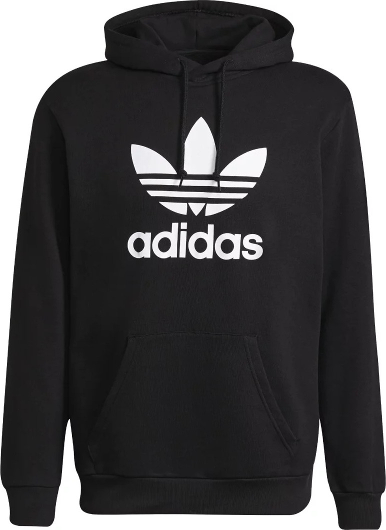 ČIERNA PÁNSKA MIKINA ADIDAS ADICOLOR CLASSICS TREFOIL HOODIE H06667 Veľkosť: L