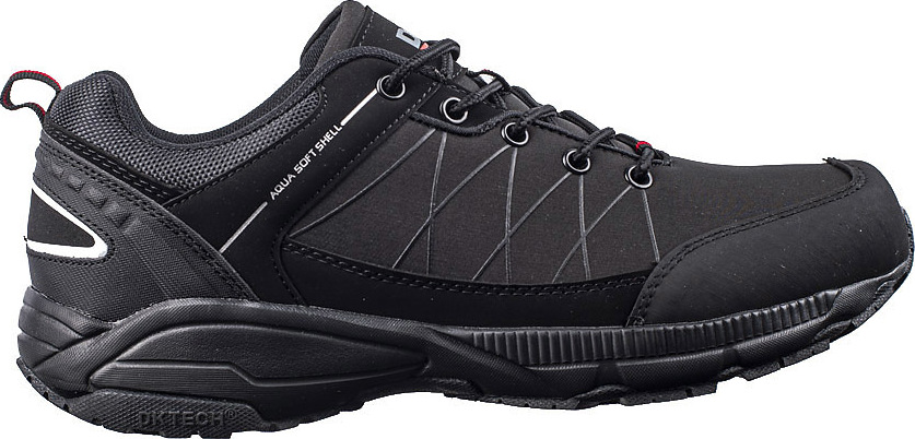 Pánske čierne trekové topánky 18108B/R-M Veľkosť: 41