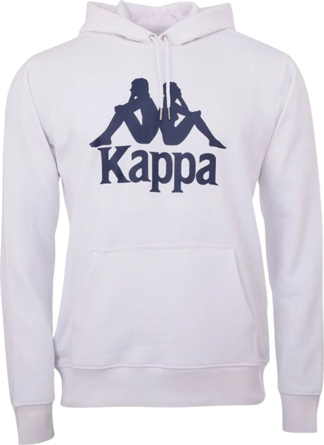 Biela mikina Kappa Taino Hooded 705322-001 Veľkosť: XL