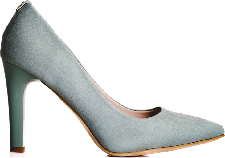 Dámske lodičky na vysokom podpätku Shelovet - sivé GD-FL360C-L.GR Veľkosť: 37