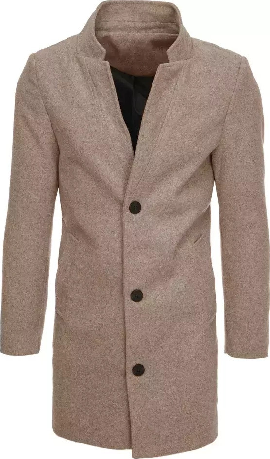 Hnedý pánsky kabát CX0442 Veľkosť: 2XL