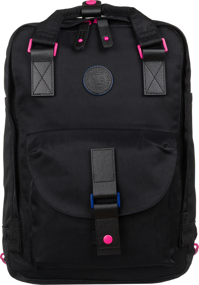 LuluCastagnette čierny štýlový batoh NANO Veľkosť: ONE SIZE