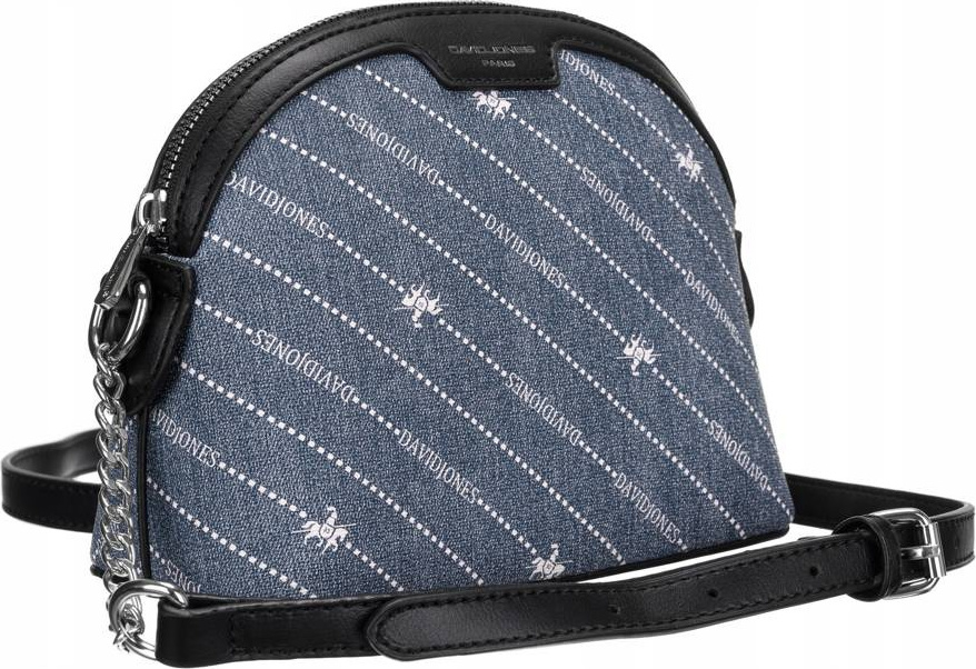 David Jones modrá džínsová crossbody kabelka CH21050 BLUEJEAN Veľkosť: ONE SIZE