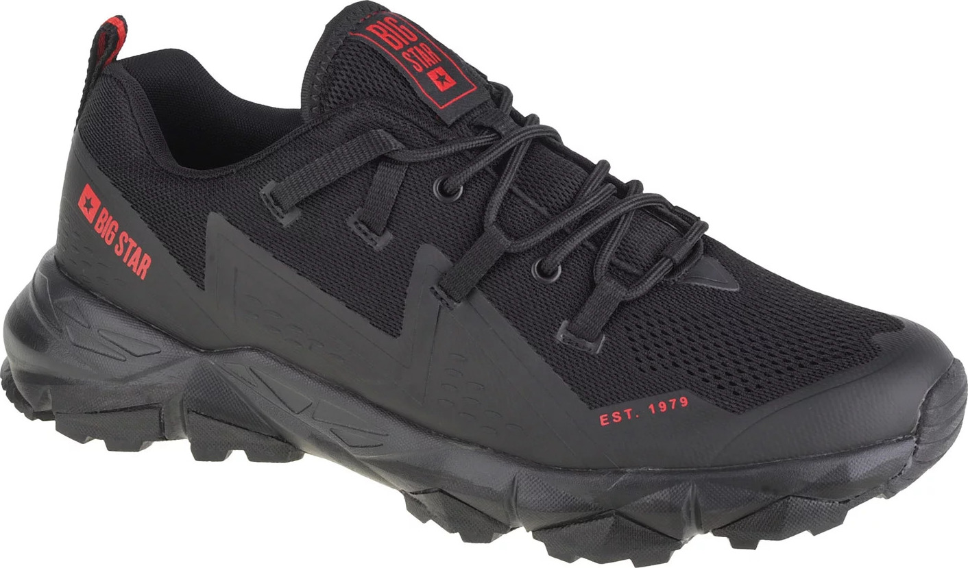 Čierne pánske tenisky Big Star Shoes KK174109 Veľkosť: 44