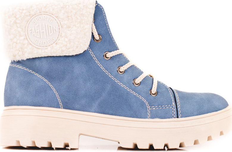 Dámske traperky s kožúškom GD-TL41BL Veľkosť: 36