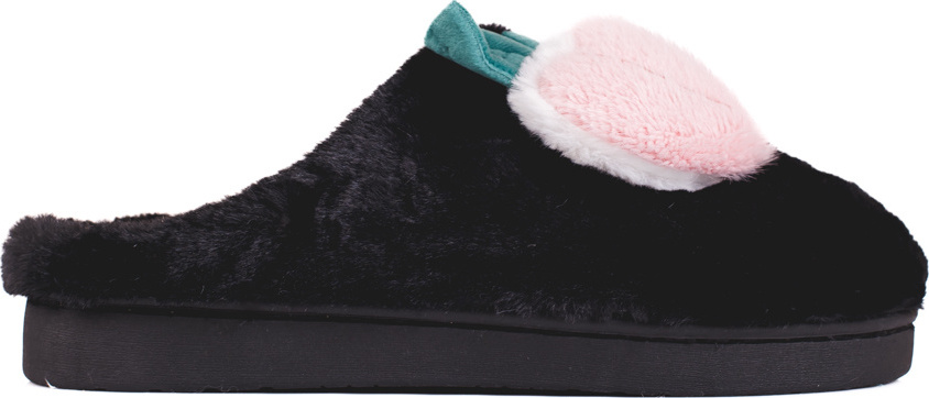 Dámske čierne mäkké šľapky CF-96B Veľkosť: 36-37