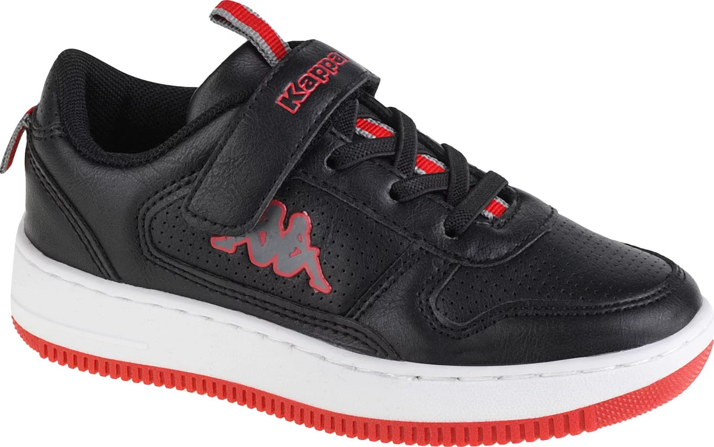 Čierne chlapčenské tenisky Kappa Fogo K 260989K-1120 Veľkosť: 29