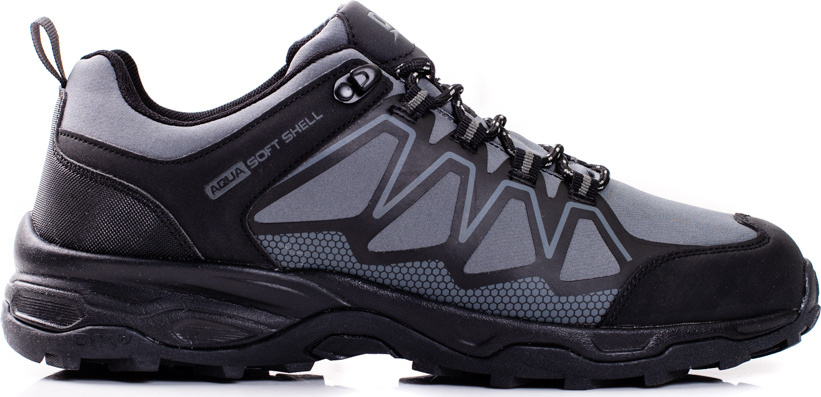 Sivé pánske trekingové topánky 1068B/DK.G-M Veľkosť: 42