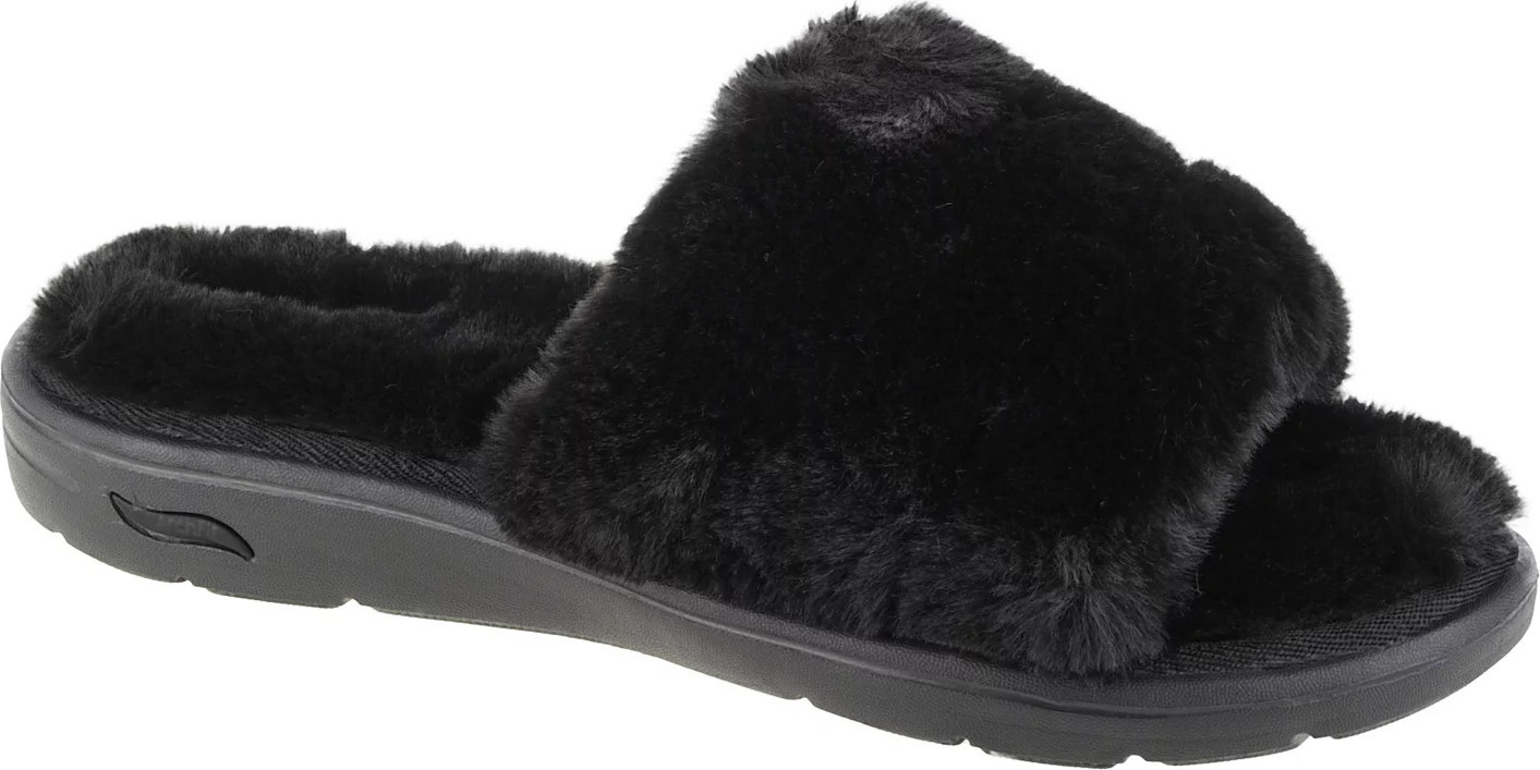 Čierne dámske šľapky Skechers Arch Fit Lounge - Unwind 175105-BBK Veľkosť: 35