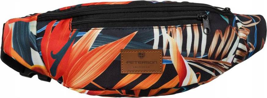 Peterson Priestranná polyesterová ľadvinka - vzor listov [DH] PTN NER-01 Veľkosť: ONE SIZE