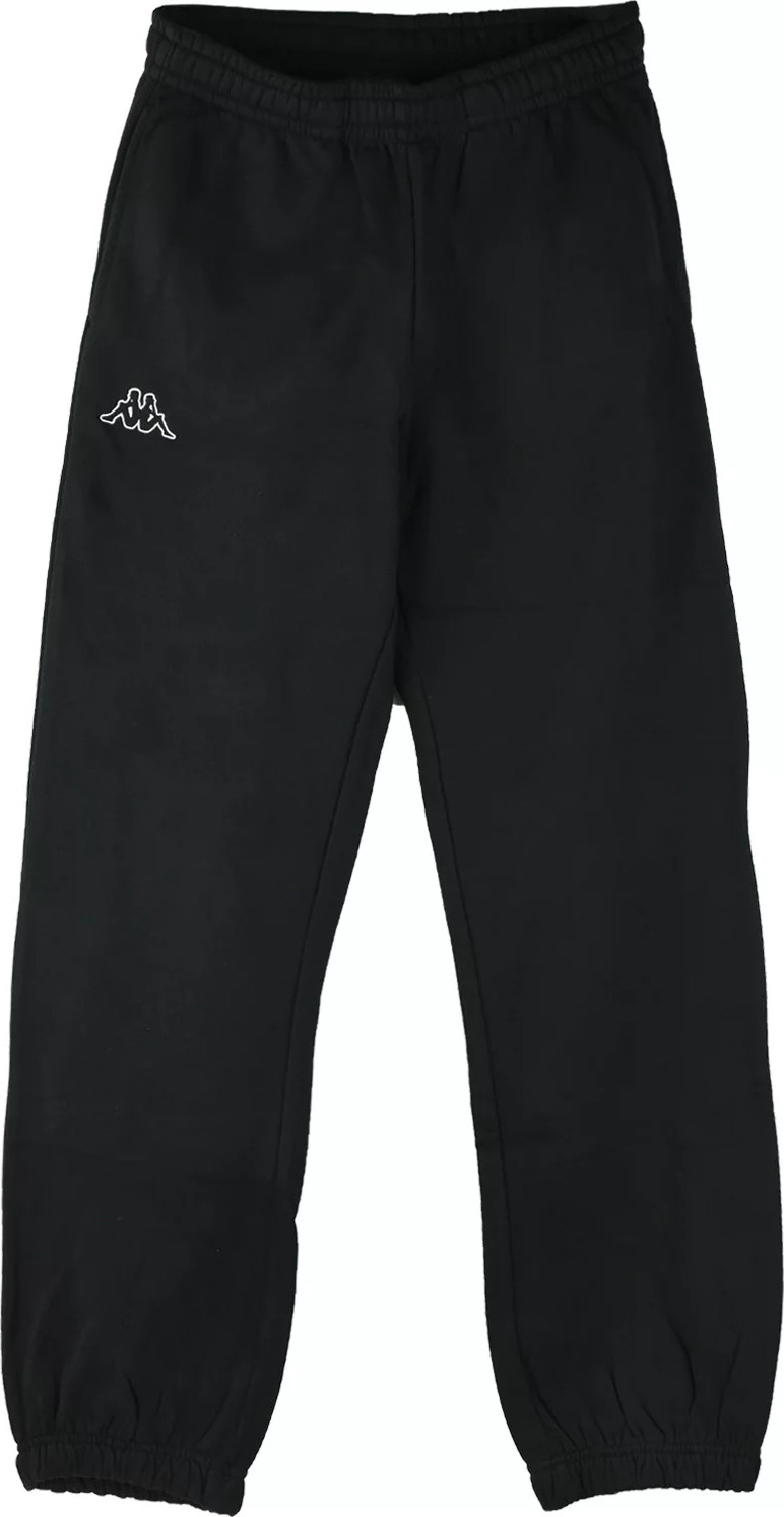 Čierne chlapčenské tepláky Kappa Kids Pants 303245J-005 Veľkosť: 152