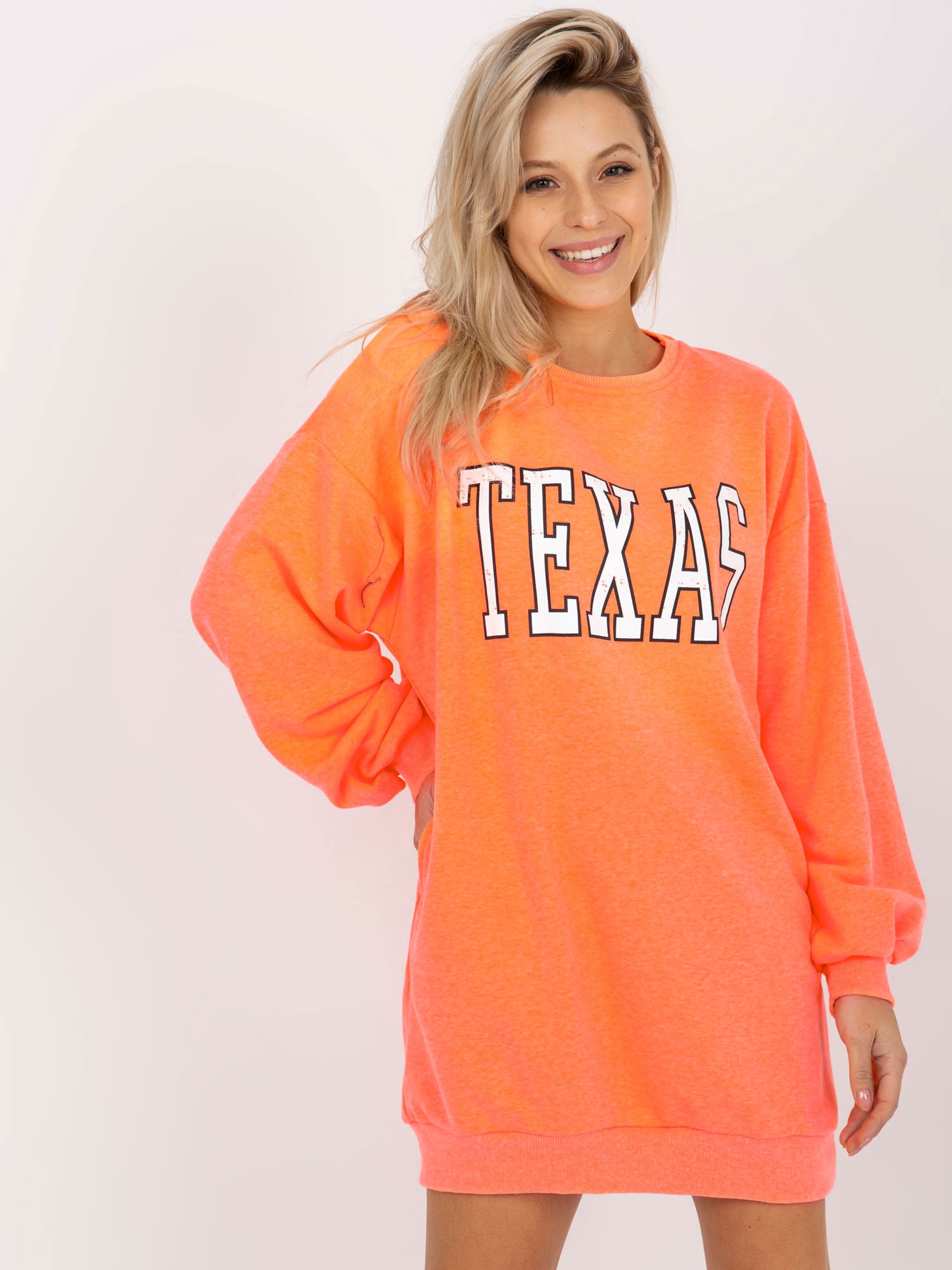 ORANŽOVÁ TUNIKA TEXAS EM-BL-U719.82P-FLUO ORANGE Veľkosť: ONE SIZE