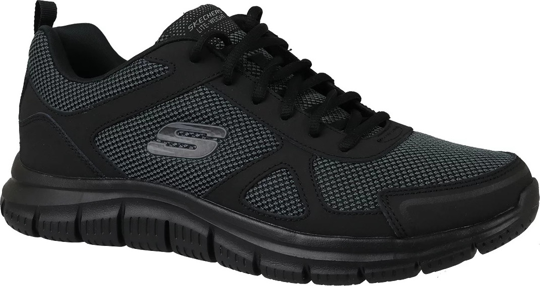 Čierne pánske tenisky Skechers Track 52630-BBK Veľkosť: 43
