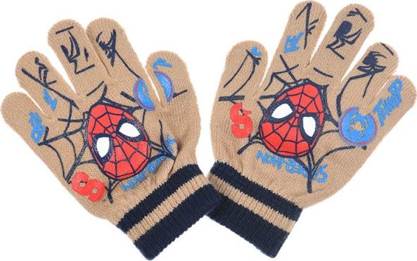 Spider-Man Béžové chlapčenské rukavičky Veľkosť: ONE SIZE
