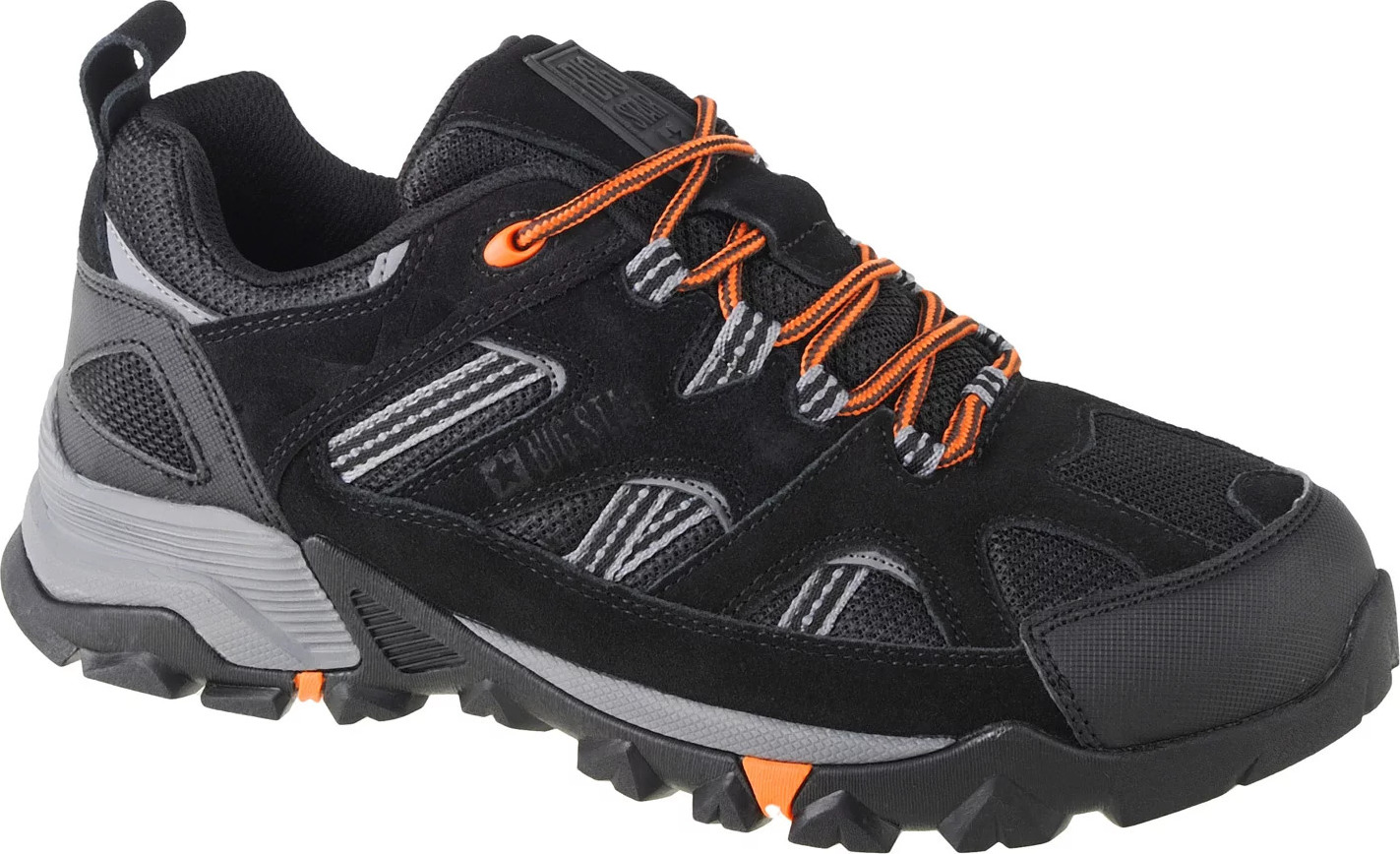 Čierne pánske topánky Big Star Trekking Shoes KK174062 Veľkosť: 41