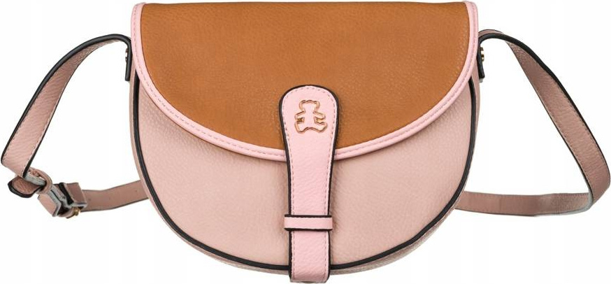 LuluCastagnette svetloružová crossbody kabelka [DH] ORANGE Veľkosť: ONE SIZE