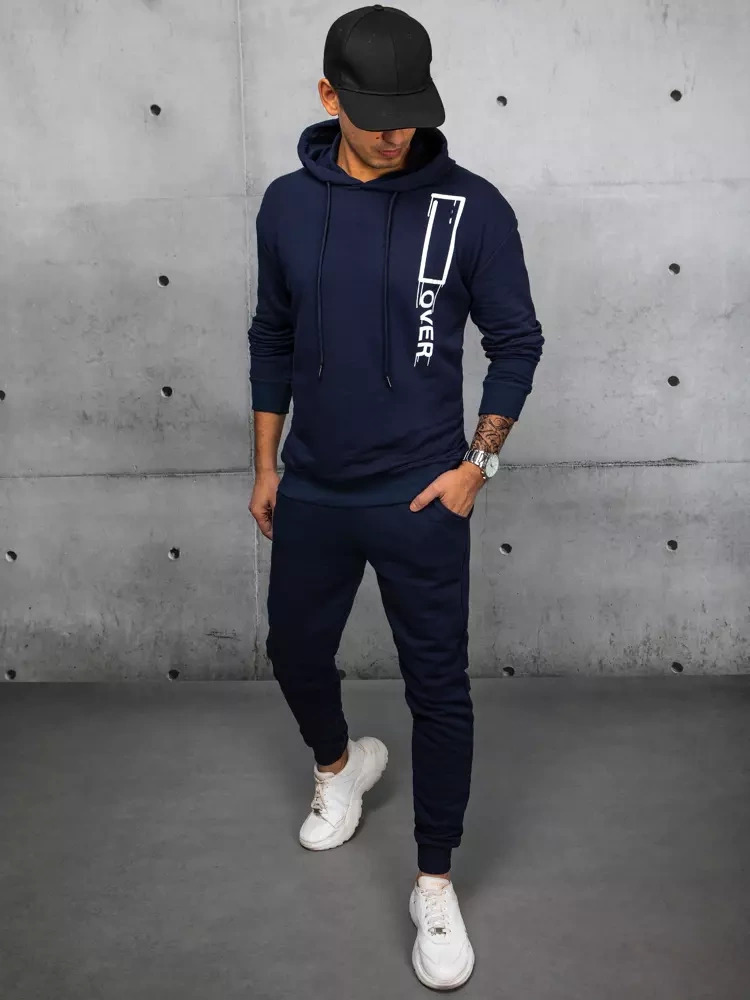 Tmavomodrá pánska súprava OVER AX0682 Veľkosť: XL