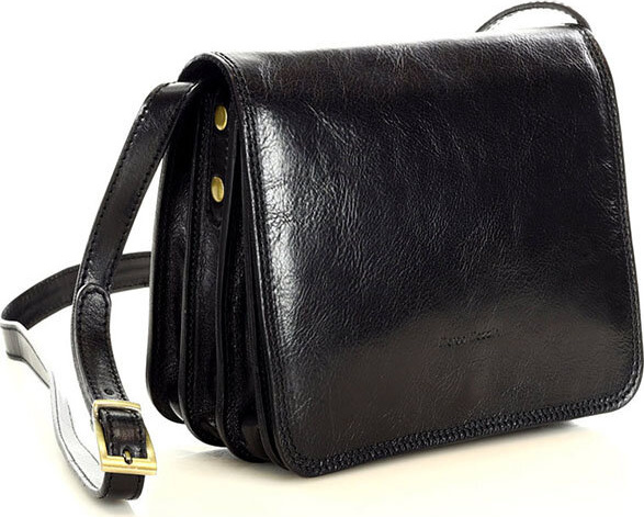 MARCO MAZZINI čierna crossbody kabelka l178a Veľkosť: ONE SIZE