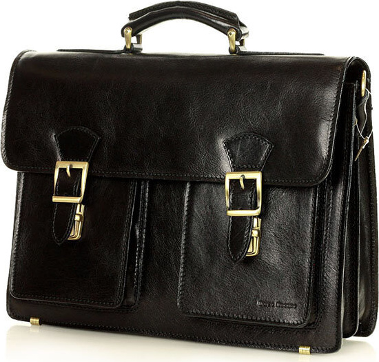 MARCO MAZZINI aktovka CIRO Classic - čierna 34a Veľkosť: ONE SIZE