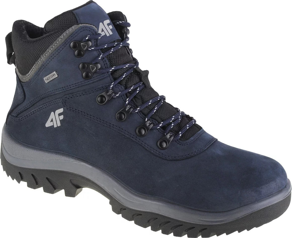 Modré pánske topánky 4F Men's Trek OBMH205-31S Veľkosť: 44