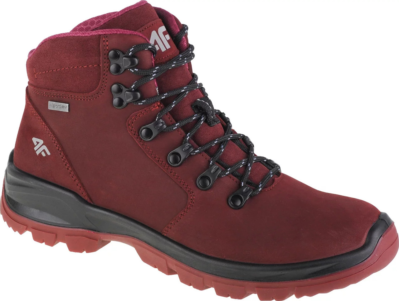 Vínové dámske topánky 4F Women's Trek OBDH253-60S Veľkosť: 37
