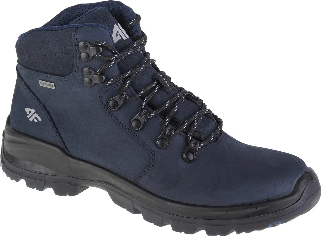 Modré dámske topánky 4F Women's Trek OBDH253-31S Veľkosť: 36