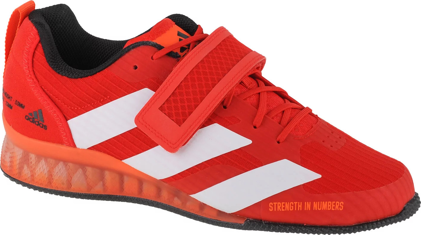 Červené pánske tenisky adidas Adipower Weightlifting 3 GY8924 Veľkosť: 48