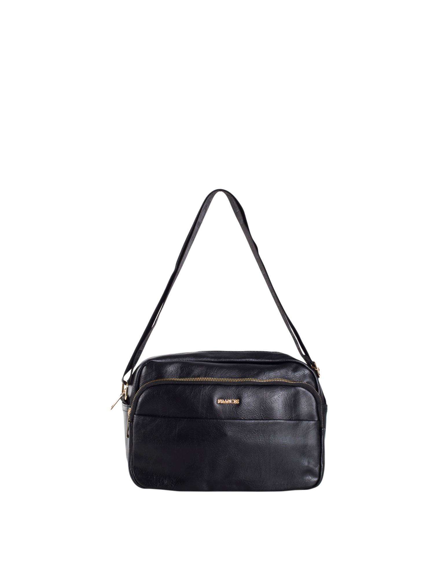 ČIERNA MESSENGER BAG -OW-TR-F-530-BLACK Veľkosť: ONE SIZE