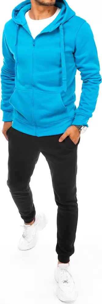 Modro-čierna tepláková súprava na zips AX0639 Veľkosť: M