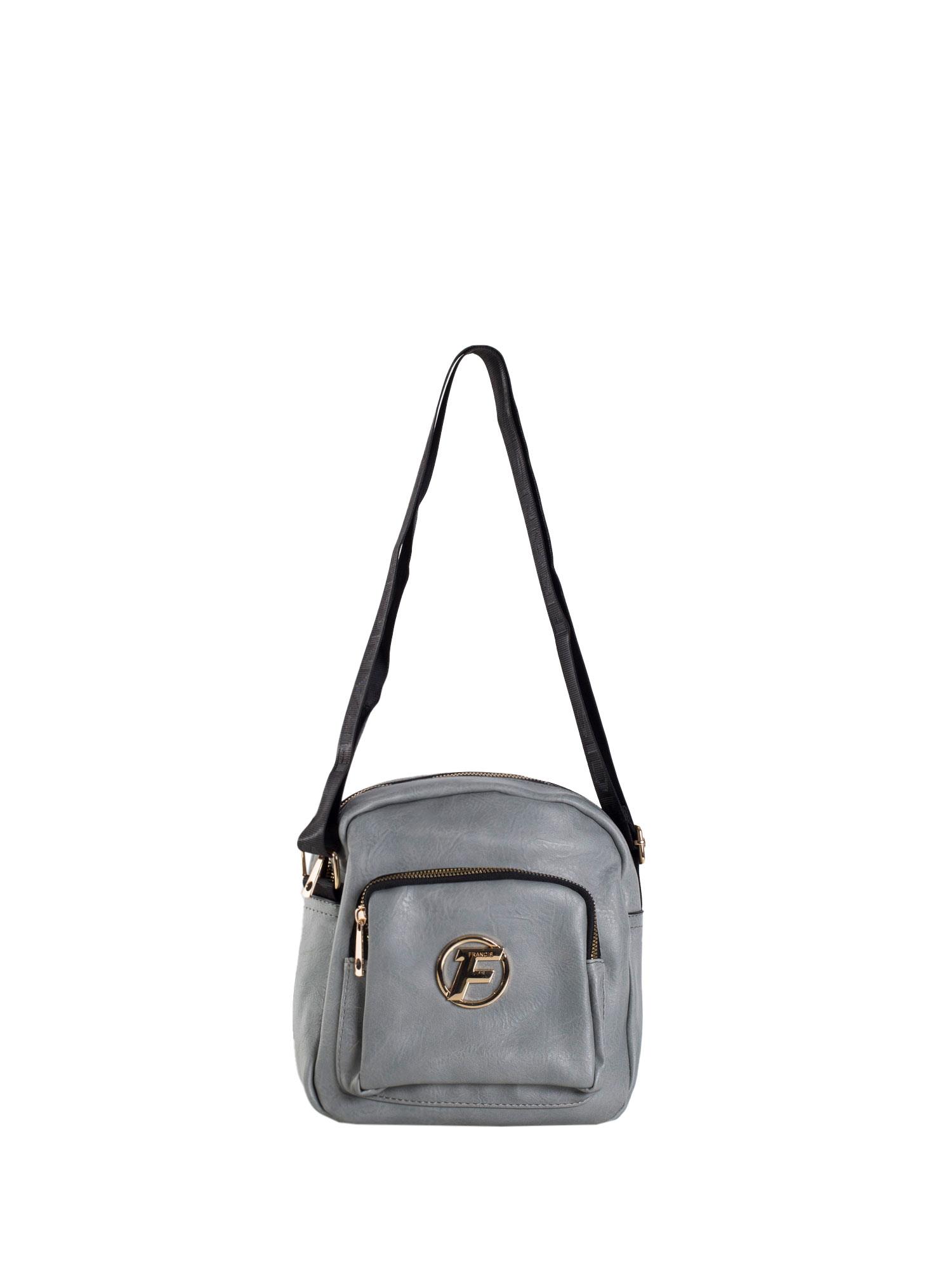 SIVÁ CROSSBODY KABELKA OW-TR-F-525-GREY Veľkosť: ONE SIZE