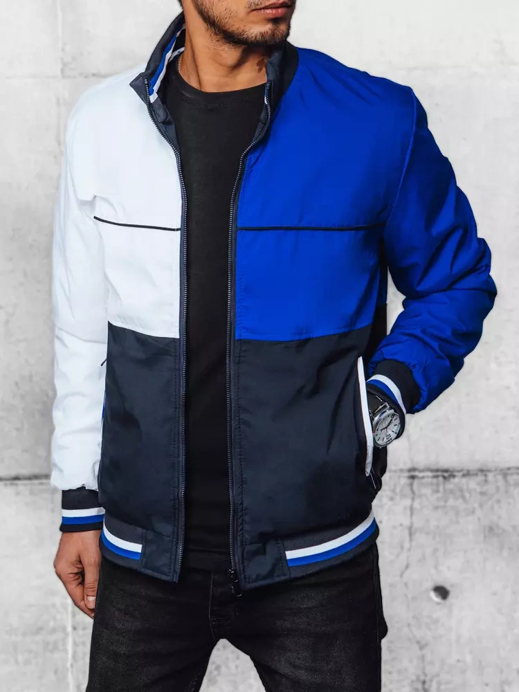 Modro-biela prechodná pánska bunda TX4353 Veľkosť: M