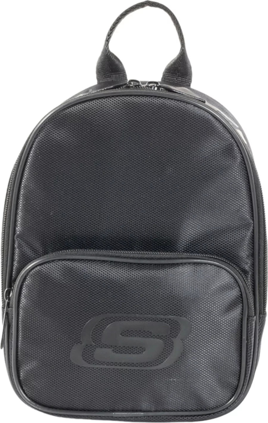 Čierny batoh Skechers Mini Logo Backpack SKCH7596-BLK Veľkosť: ONE SIZE