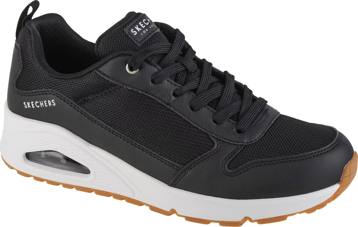 ČIERNE DÁMSKE TENISKY SKECHERS UNO - INSIDE MATTERS 155005-BKW Veľkosť: 36