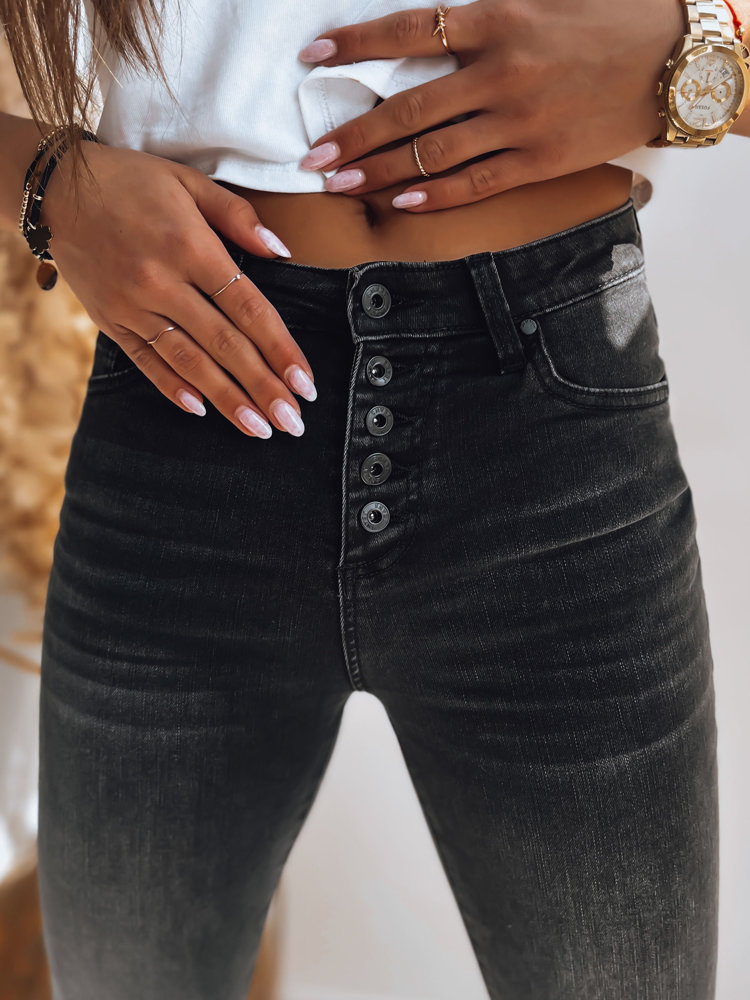 Čierne dámske džínsy KAMELIA UY1381 Veľkosť: XS