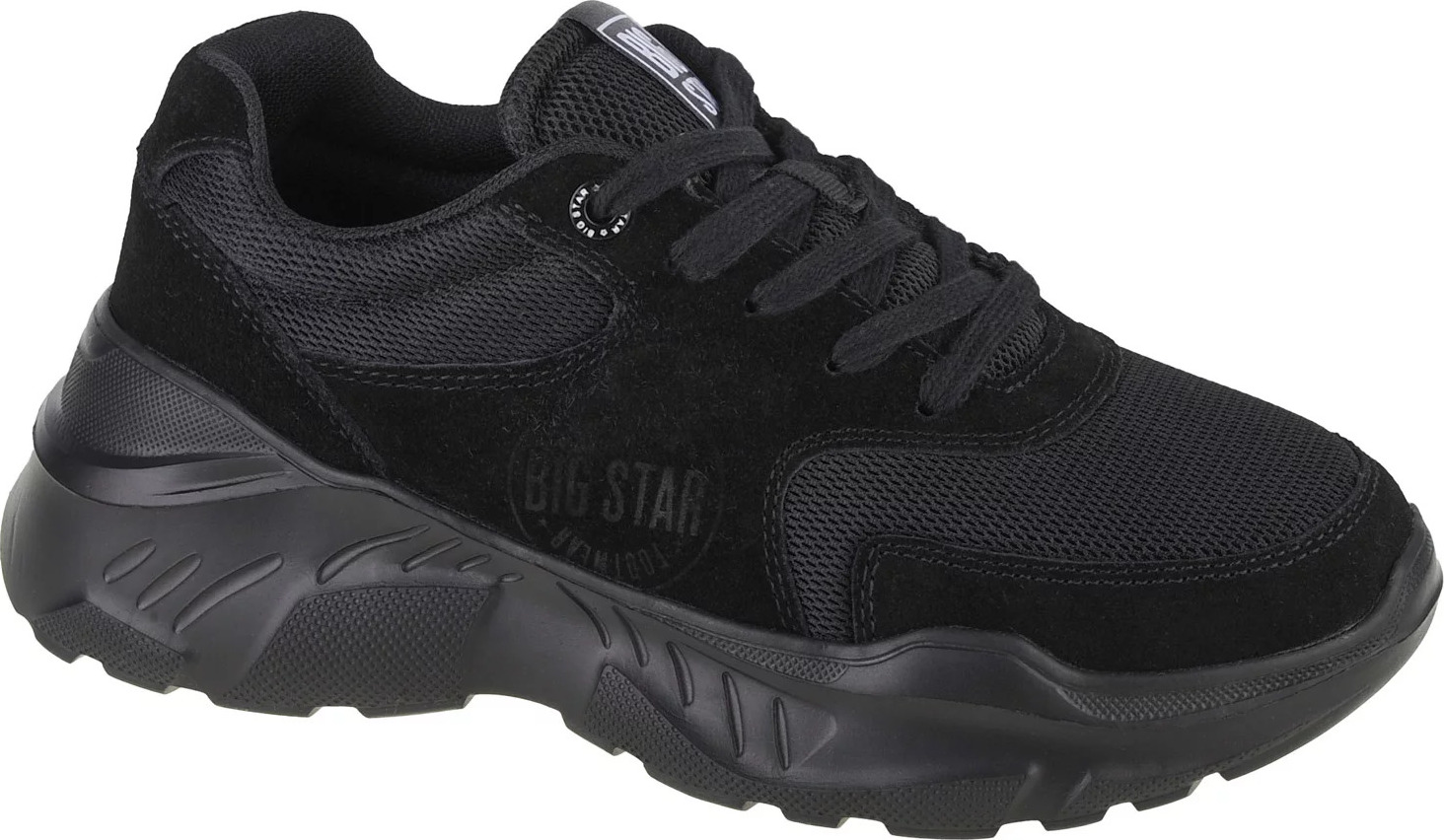 Čierne dámske tenisky Big Star Shoes JJ274A113 Veľkosť: 38