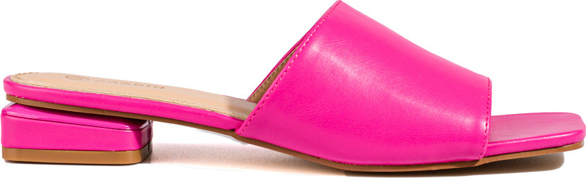 Dámske klasické ružové nazuváky na podpätku GD-DO-142A-FU Veľkosť: 36