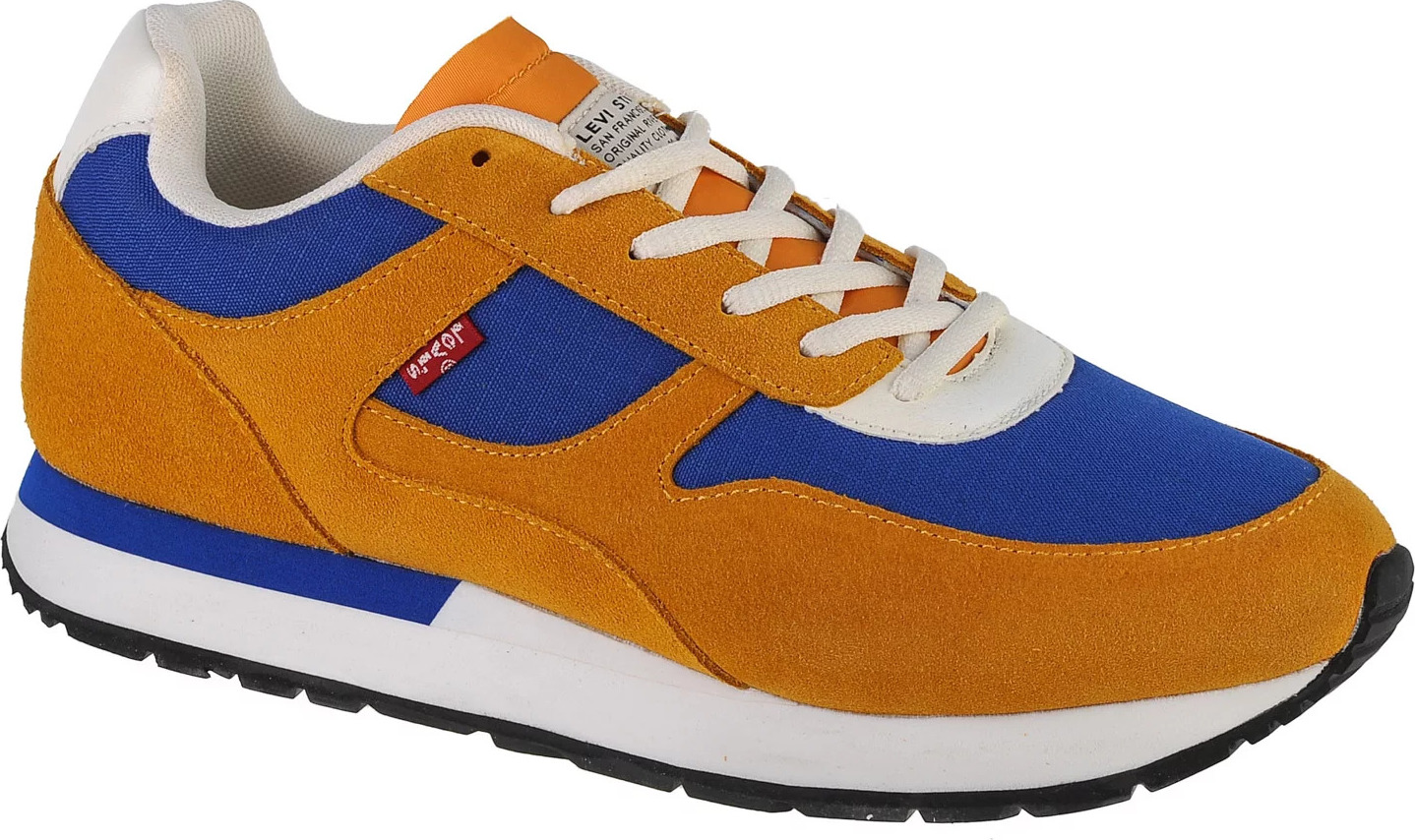 Horčicovo-fialové pánske tenisky Levi's Bannister 235235-1900-74 Veľkosť: 45
