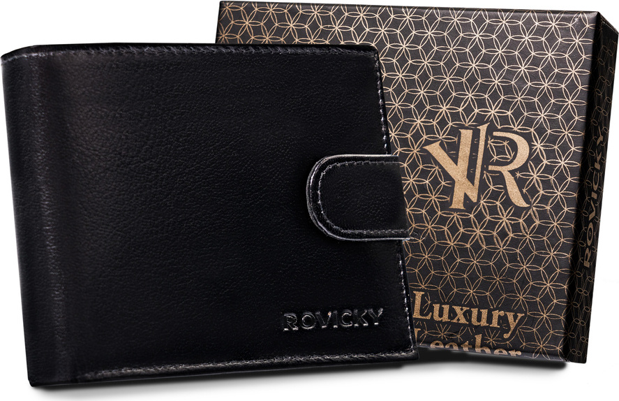 Rovicky Elegantná pánska peňaženka s RFID L114 [DH] R-RM-11L-GCL Veľkosť: ONE SIZE