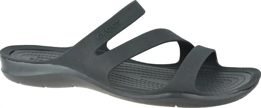 Čierne dámske nazúvaky Crocs W Swiftwater Sandals 203998-060 Veľkosť: 36/37
