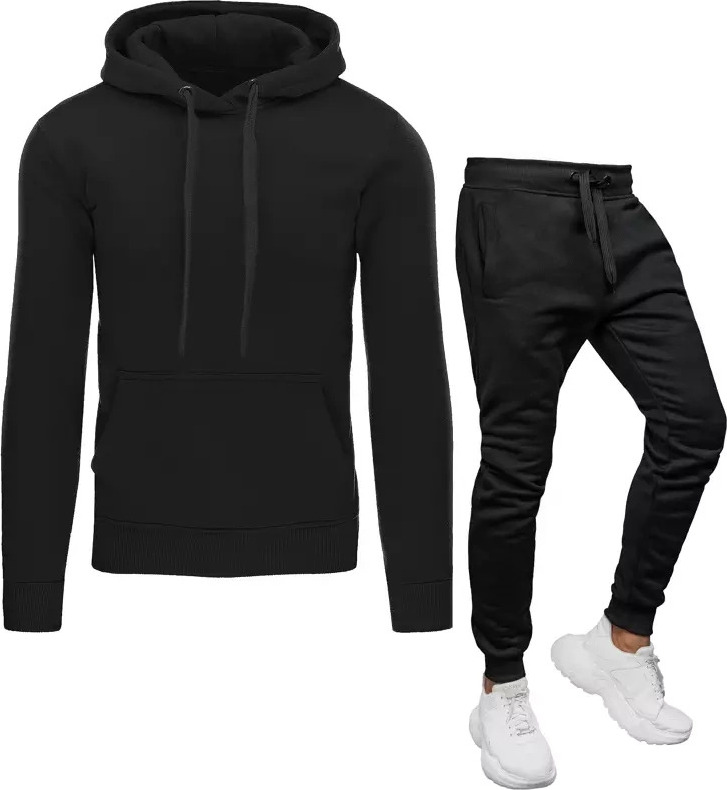 Čierna pánska tepláková súprava AX0383z Veľkosť: M