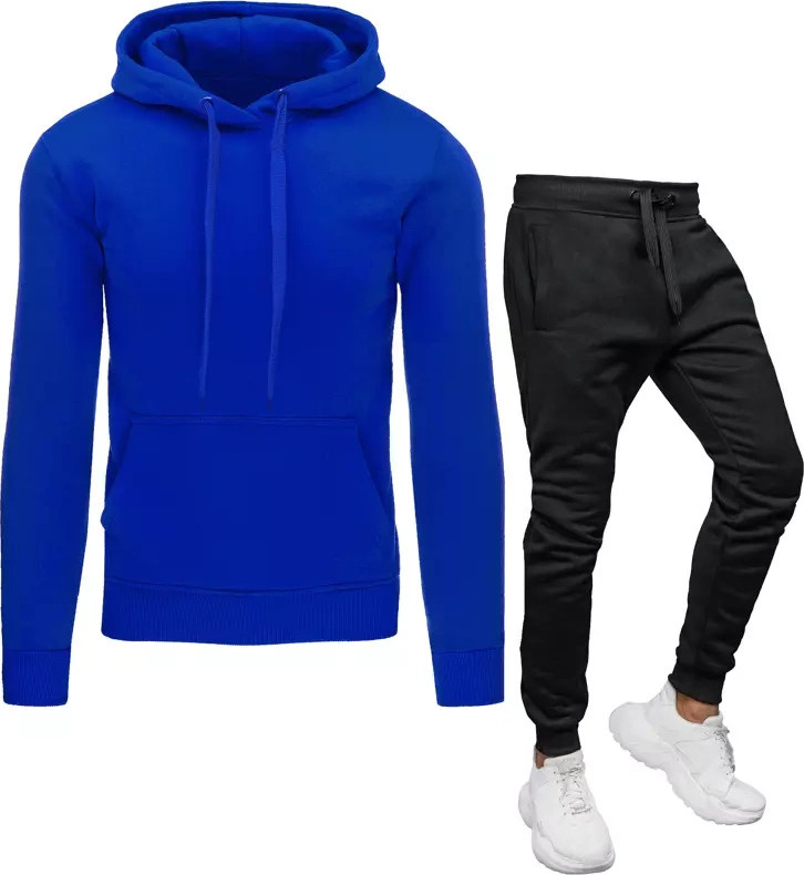 Modro-čierna pánska tepláková súprava AX0629z Veľkosť: M