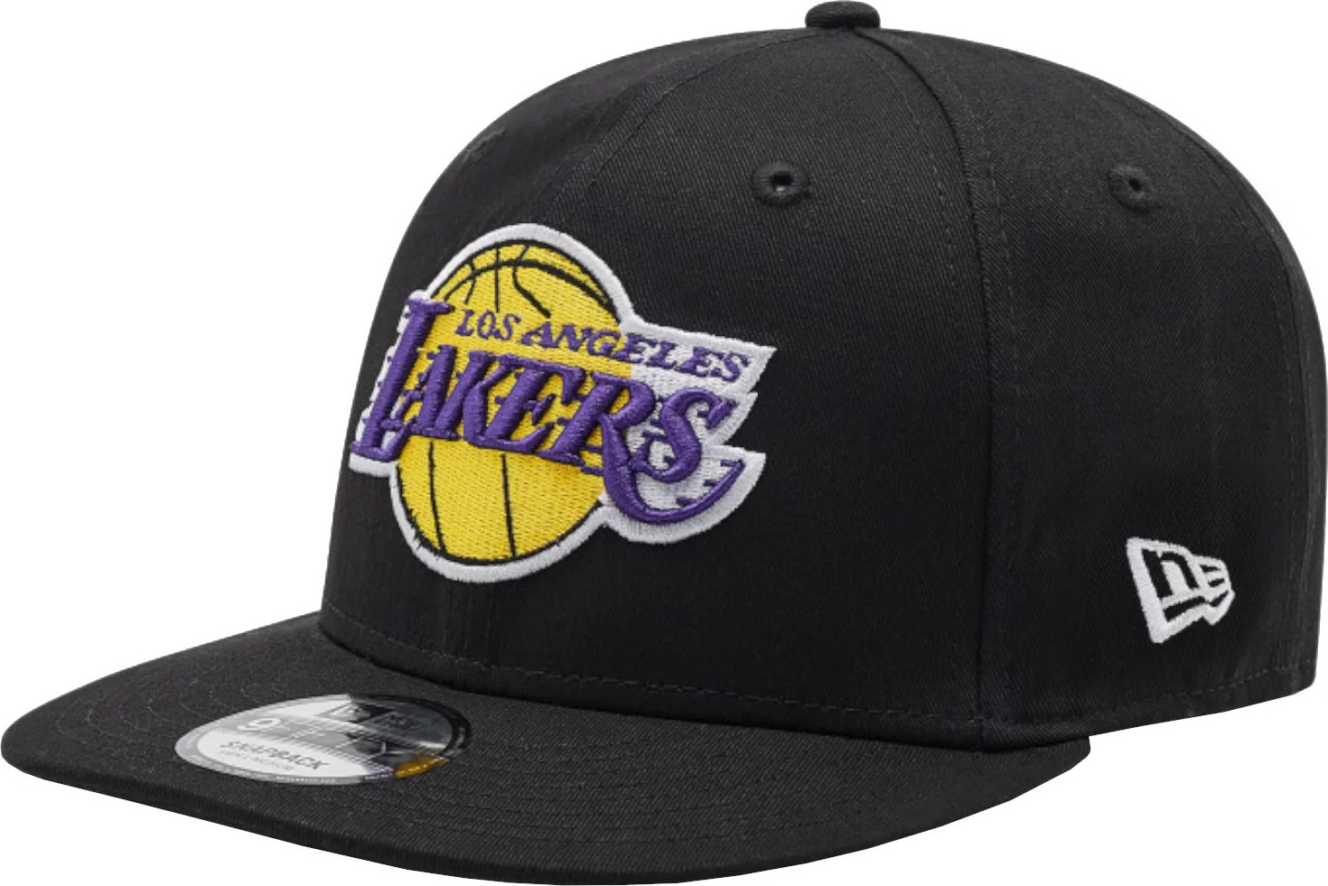 Čierna pánska snapback New Era 9FIFTY Los Angeles Lakers Snapback Cap 60245408 Veľkosť: S/M