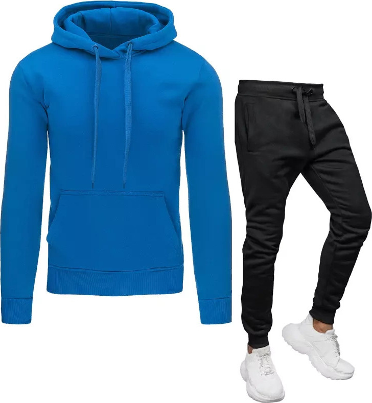 Modro-čierna pánska tepláková súprava AX0645z Veľkosť: M