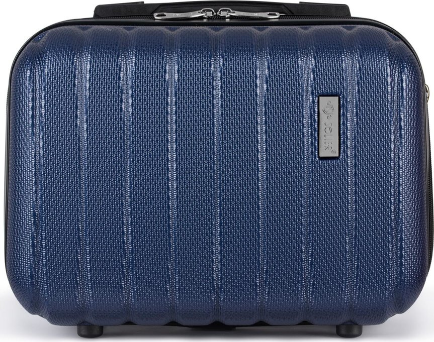 Solier Tmavomodrý cestovný kozmetický kufor NOEL ( STL902 14' NAVY) Veľkosť: Kosmetický kufor