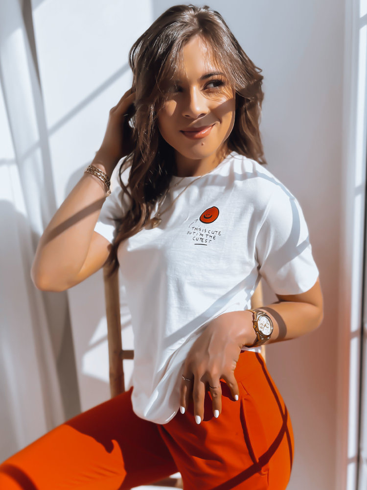 Smotanové tričko THE CUTEST RY2158 Veľkosť: L