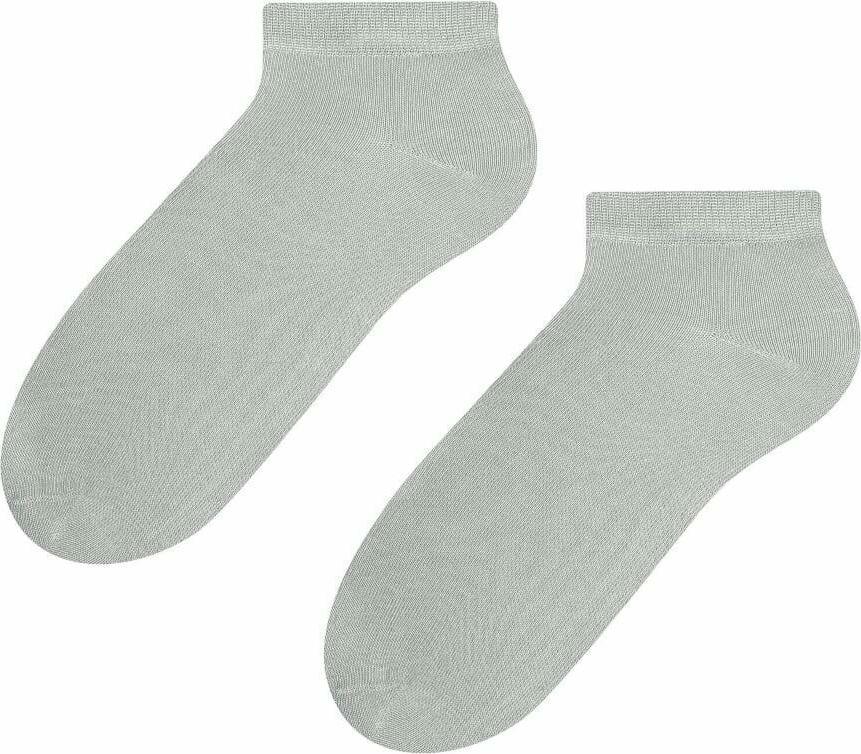 Sivé členkové dámske ponožky Art. 052 Art. 052 UX27, GREY Veľkosť: 35/37