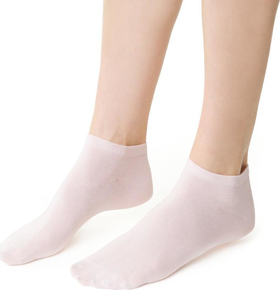 Svetloružové členkové dámske ponožky Art. 052 Art. 052 WX044, LIGHT PINK Veľkosť: 35/37