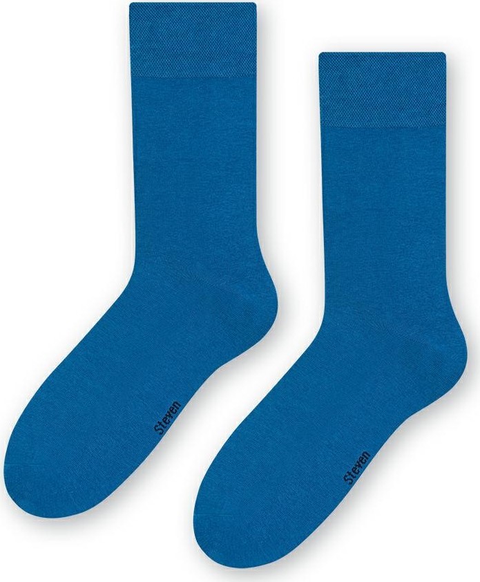 Modré pánske ponožky Art. 056 J082, BLUE Veľkosť: 45/47