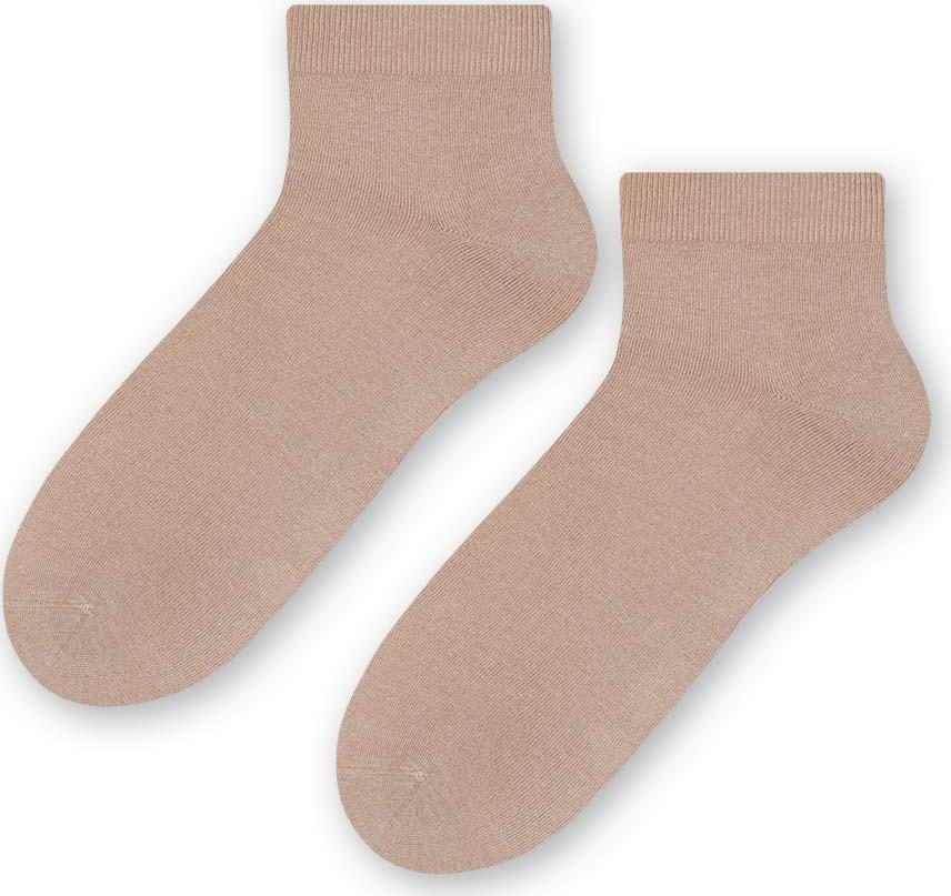 BÉŽOVÉ PÁNSKE ČLENKOVÉ PONOŽKY ART.010 GF002, BEIGE Veľkosť: 41-43