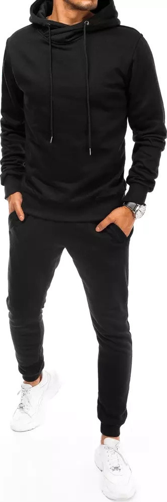 Čierna pánska tepláková súprava AX0671 Veľkosť: L